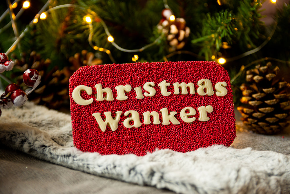 Christmas Wanker Chocolate Slab #1 image